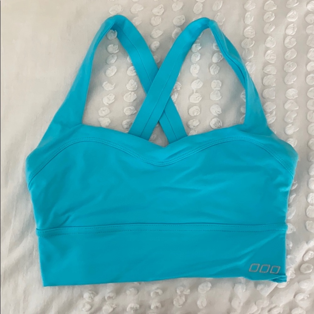 COPY - Lorna Jane size small blue sports bra